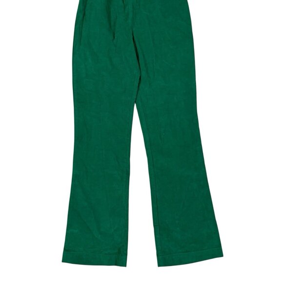Urban Outfitters Green Corduroy Halter Jumpsuit XS NWT Zip Front Retro Style - Picture 3 of 9